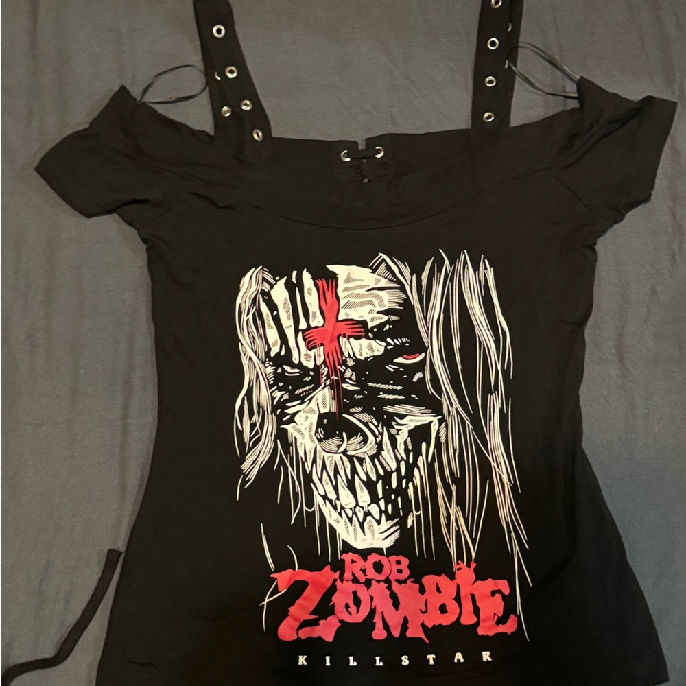 Killstar Black and Red Rob Zombie Graphic Tee